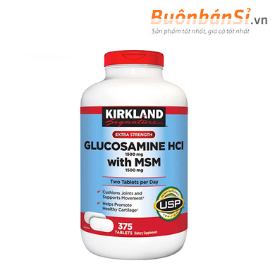 Glucosamine Kirkland 375 Viên có tốt không