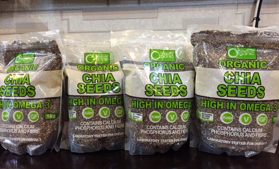 Hạt Chia Organic Chia Seeds Úc là thực phẩm tốt cho sức khỏe con người
