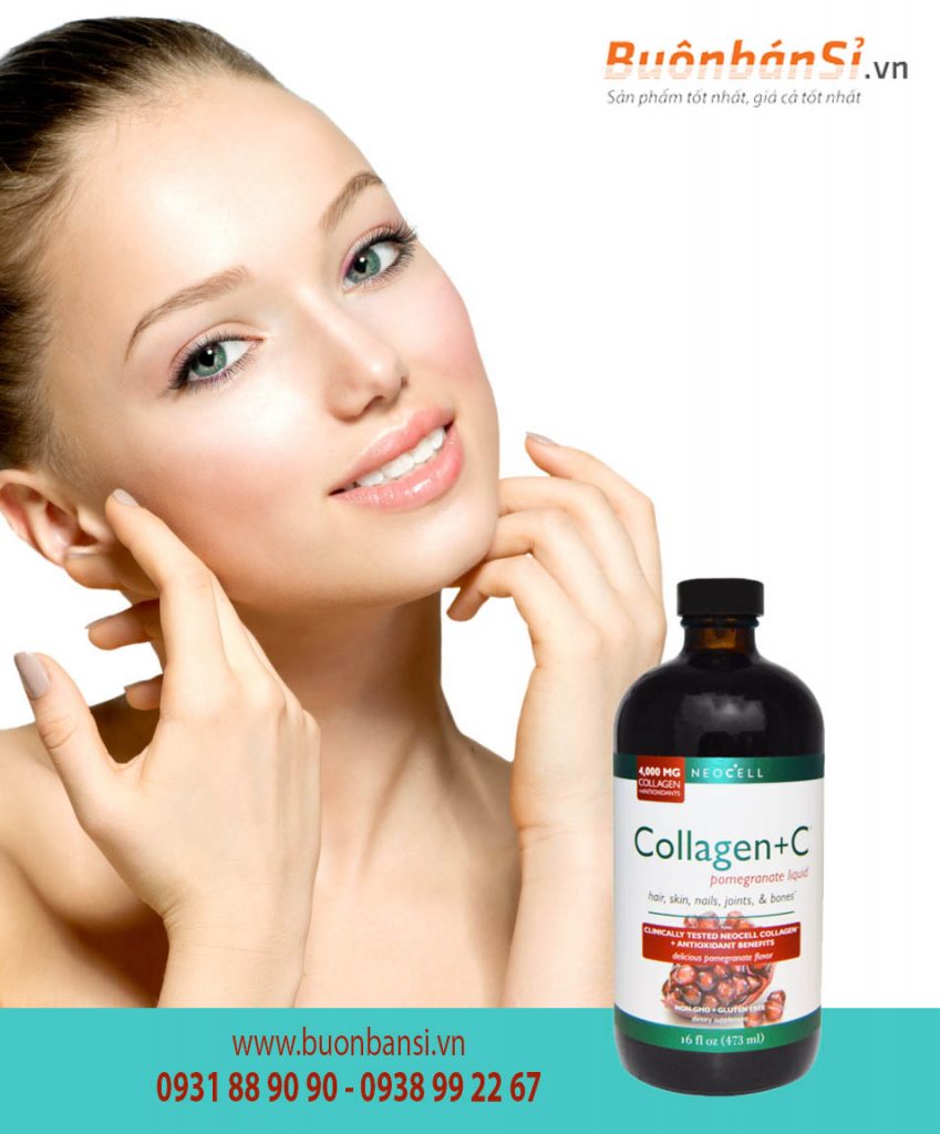 Nước uống Collagen C Neocell Collagen lựu 8 nước uống collagen lựu neocell công dụng