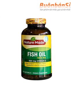 Dầu cá fish oil nature made có tốt không