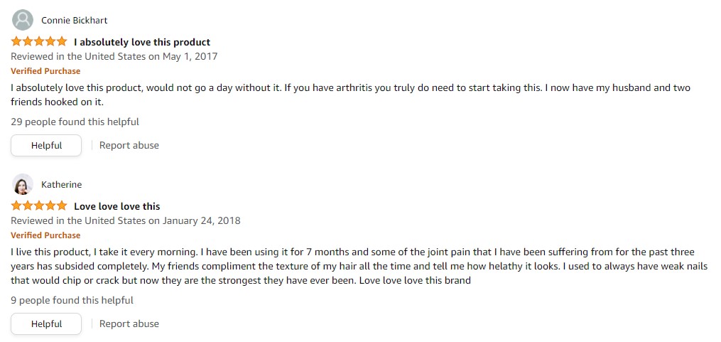 review collagen youtheory 390 vien tren amazon 2