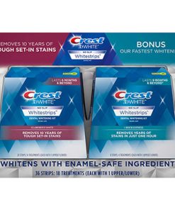 Miếng dán trắng răng Crest 3D White của Mỹ