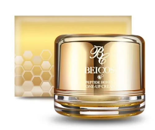 kem kich trang beicos peptide honey tone up cream 5