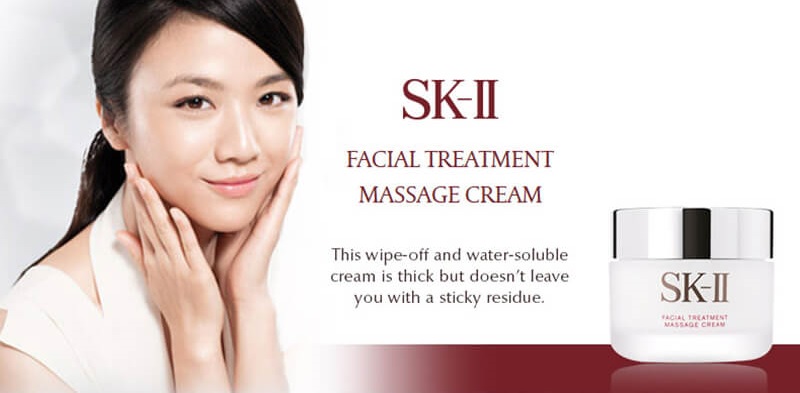 kem massage skii facial treatment massage ceam