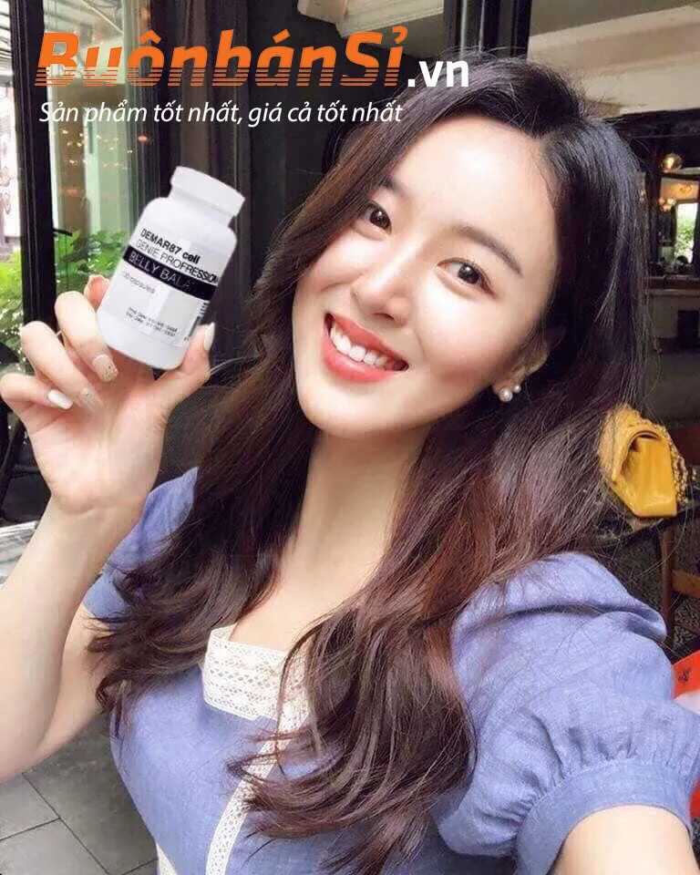 vien uong tan mo bung genie derma87 cell professional belly balance 3