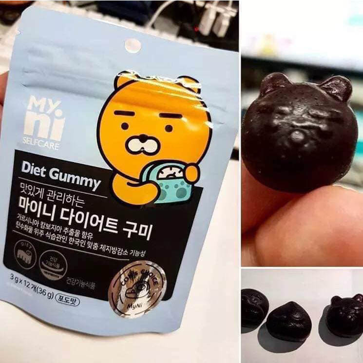 keo deo giam can diet gummy kakao friends 4
