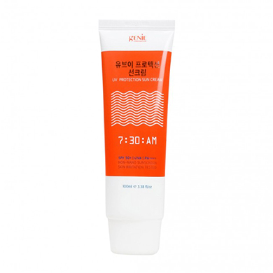 kem chong nang lanh genie uv protection sun cream 100ml han quoc 8
