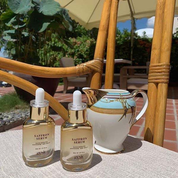 Serum Nhụy Hoa Nghệ Tây Genie Saffron Serum 30ml 3 tinh chat nhuy hoa nghe tay saffron serum genie 1
