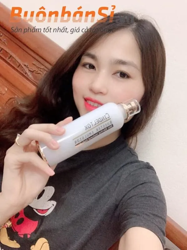 nhu tuong duong trang cindel tox booster emulsion 3