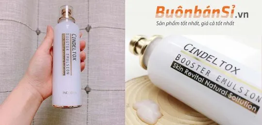 nhu tuong duong trang cindel tox booster emulsion 5