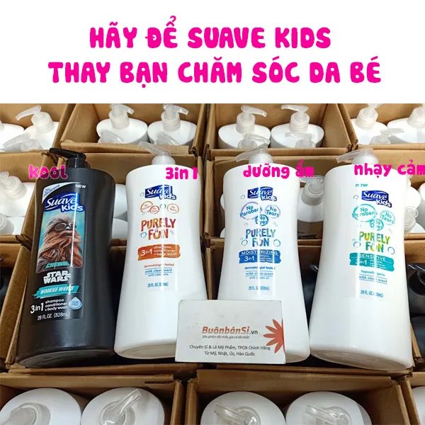 sua tam suave kids 828ml 1