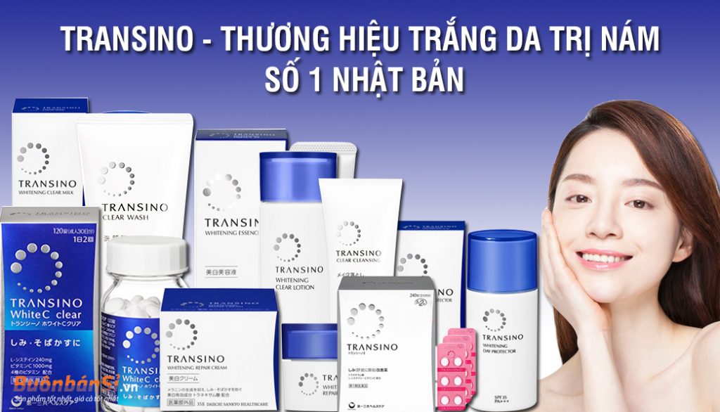 Review Bộ sản phẩm Trắng da trị Nám của Transino Nhật Bản có tốt không