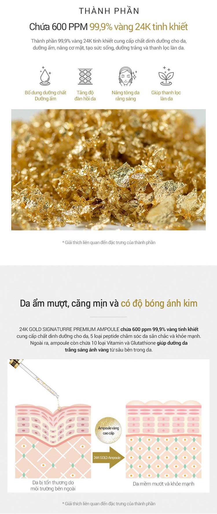 tinh chat nang co bookki 24k gold signature premium ampoule 6 2
