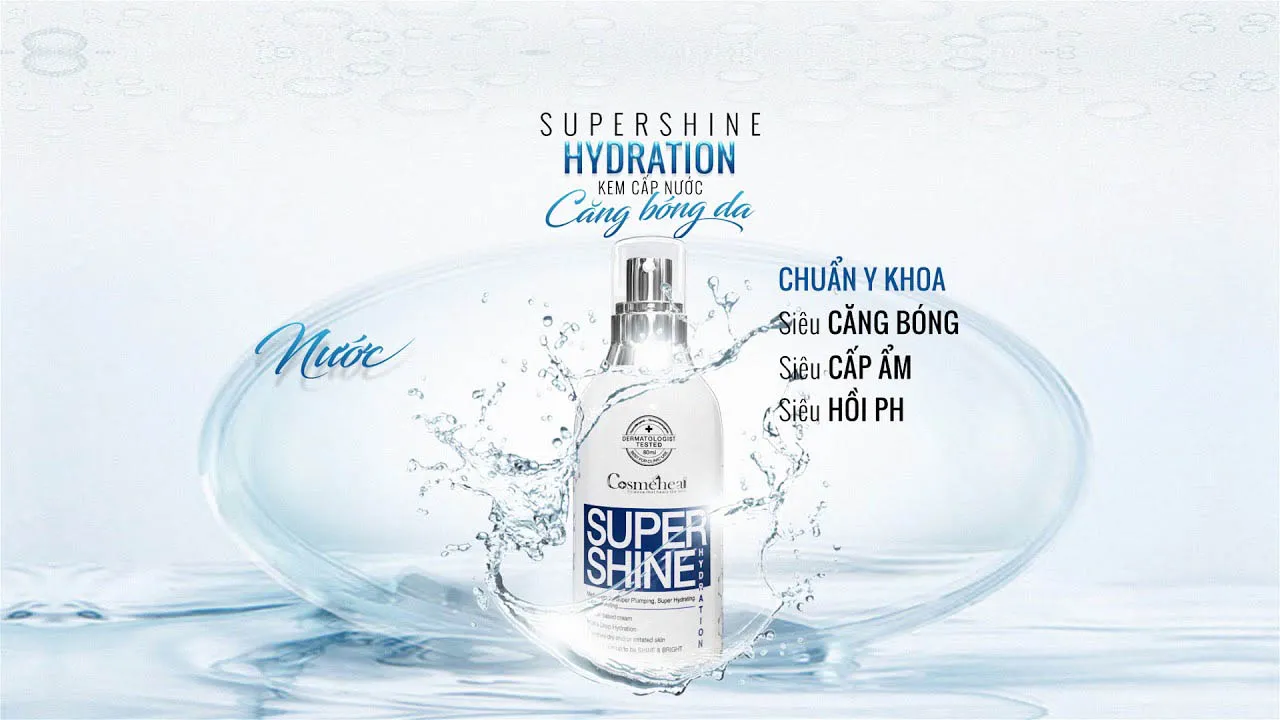 kem cap nuoc super shine hydration 8