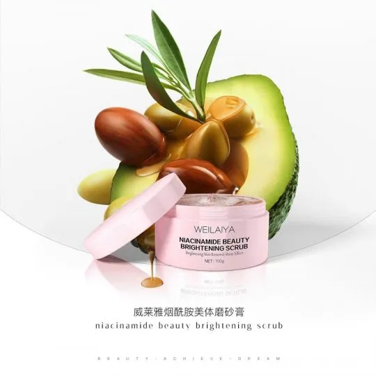 tay te bao chet weilaiya niacinamide beauty brightening scrub 5