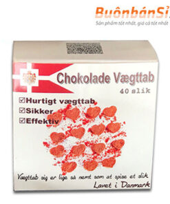 Kẹo Giảm Cân Chokolade Vægttab 40 viên chính hãng