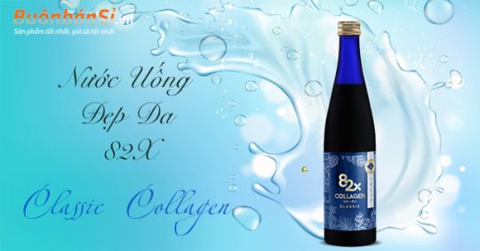 nước uống đẹp da 82x classic collagen có tốt không