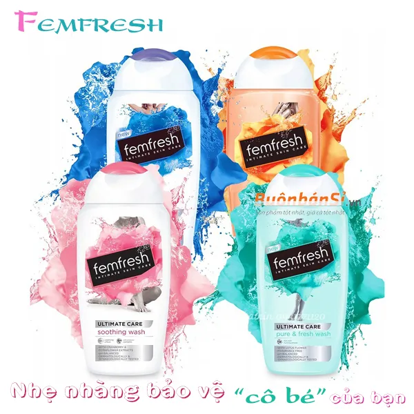 review dung dịch vệ sinh phụ nữ femfresh có tốt không