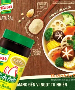 hạt nêm gà knorr chicken flavor bouillon có tốt không