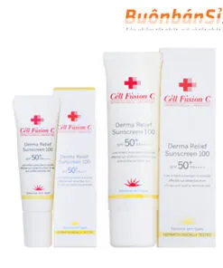 kem chống nắng cell fusion c derma relief sunscreen 100 có tốt không