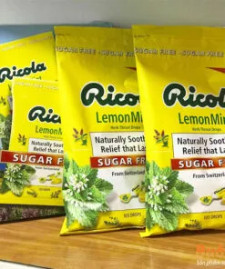 kẹo ngậm thảo mộc không đường ricola có tốt không