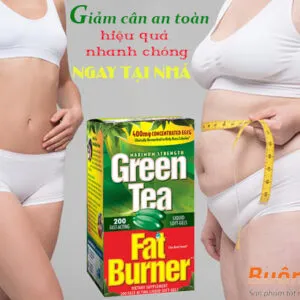 viên uống giảm cân trà xanh green tea fat burner có tốt không
