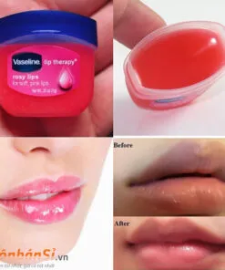 sáp dưỡng môi vaseline lip therapy rosy lips có tốt không