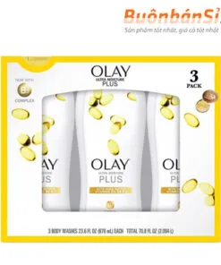 bộ 3 sữa tắm olay ultra moisture plus có tốt không