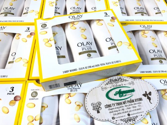 bộ 3 sữa tắm olay ultra moisture plus có tốt không