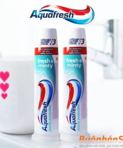 kem đánh răng aquafresh fresh & minty có tốt không