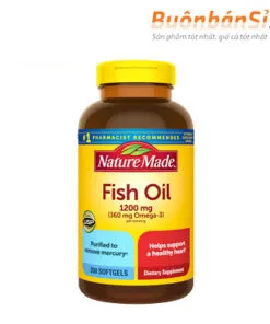 viên uống dầu cá omega 3 nature made fish oil có tốt không