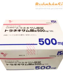 viên uống trắng da trị nám transamin 500mg 1000 viên có tốt không