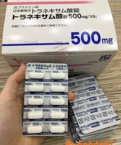 viên uống trắng da trị nám transamin 500mg 1000 viên có tốt không