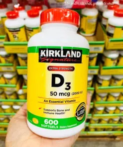 viên uống vitamin d3 kirkland extra strength co tốt không