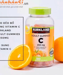 kẹo dẻo bổ sung vitamin c kirkland adult gummies có tốt không