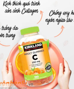 kẹo dẻo bổ sung vitamin c kirkland adult gummies có tốt không