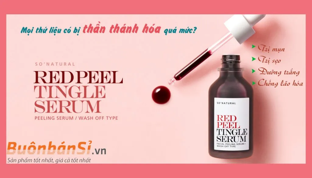 review tinh chất red peel có tốt không