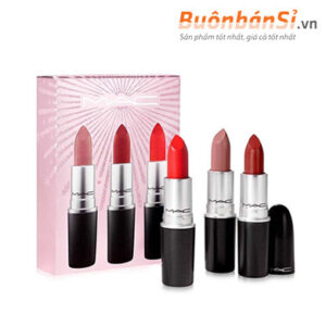 Set 3 Thỏi Son Mac Frosted Firework Sleigh All Day