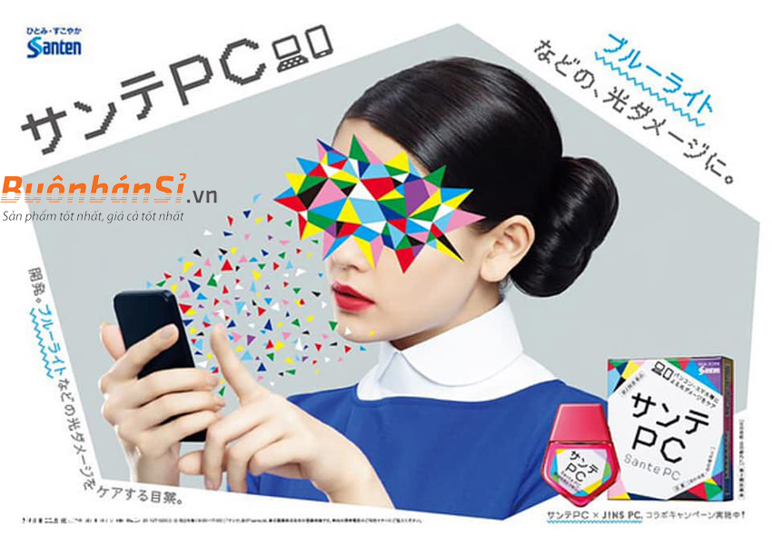 Thuốc Nhỏ Mắt Sante PC Nhật Bản có tác dụng gì
