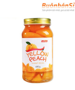 đào ngâm yellow peach sweet slices có tốt không