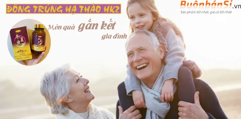 đông trùng hạ thảo hk2 quà biếu sức khỏe gắn kết yêu thương