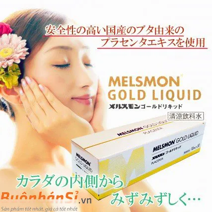 melsmon gold liquid placenta có tốt không