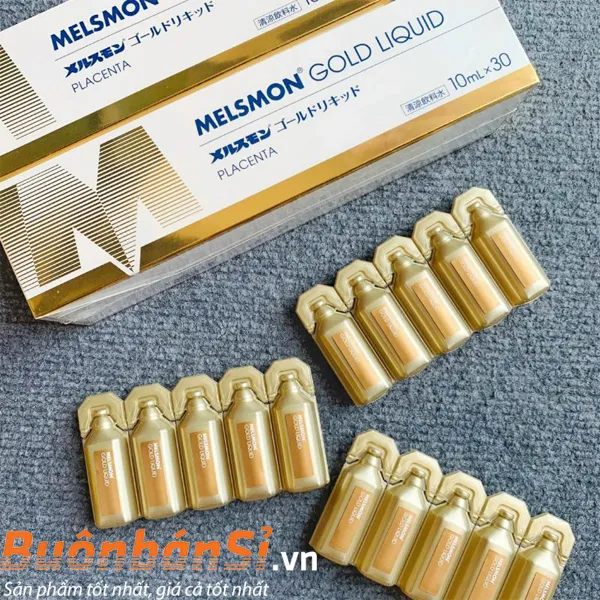 melsmon gold liquid placenta có tốt không