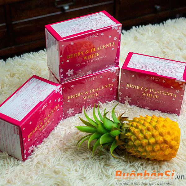 hk2 berry & placenta white có tốt không