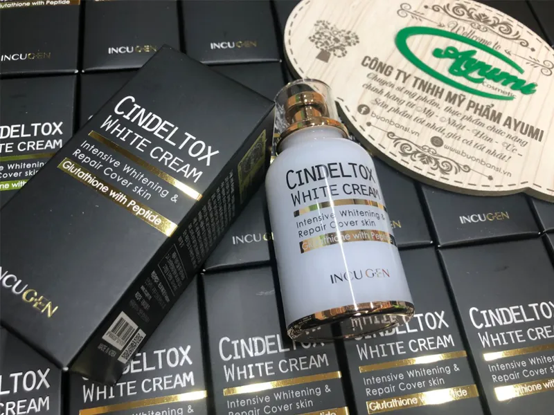 kem truyên trắng cindel tox white cream có tốt không