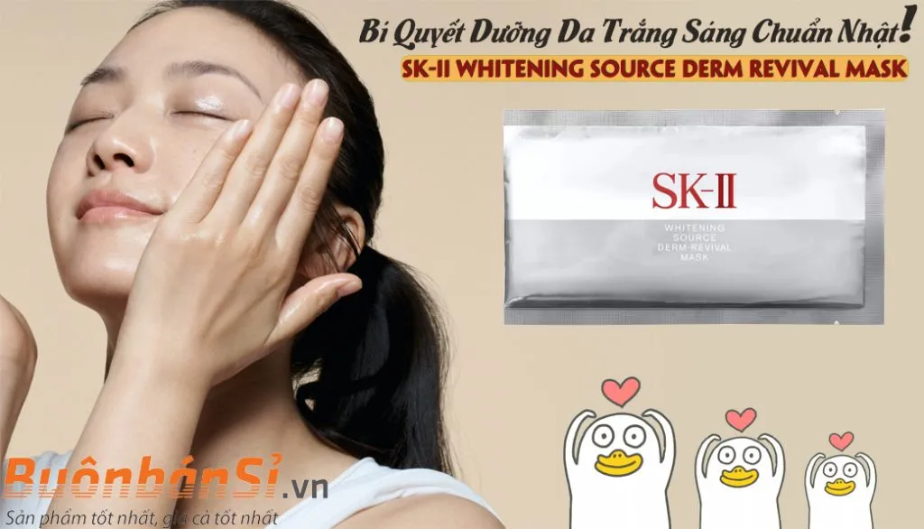 mặt nạ sk-ii whitening source derm revival mask có tốt không