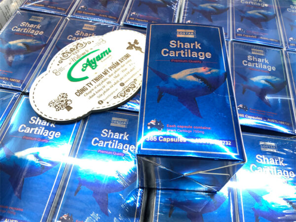 viên uống sụn cá mập costar blue shark cartilage 750mg có tác dụng gì