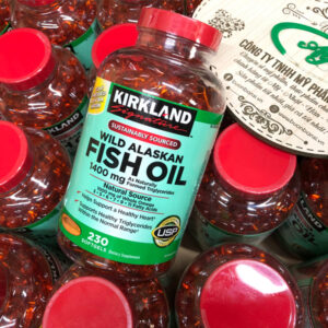 dau ca kirkland wild alaskan fish oil 1400 mg cach su dung