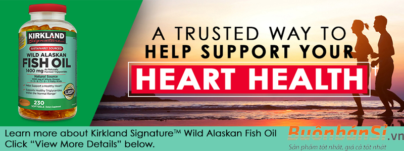 dầu cá kirkland wild alaskan fish oil 1400 mg có tốt không