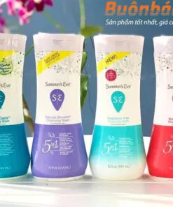 dung dịch vệ sinh phụ nữ summer's eve cleansing wash 5 in 1 444ml có tốt không